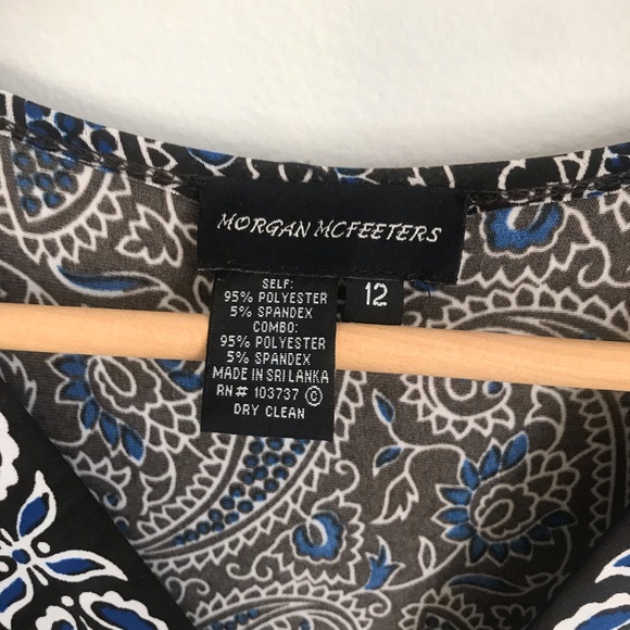 3/$25 🌷 Flowy V Neck Paisley Print Dress - Picture 6 of 6